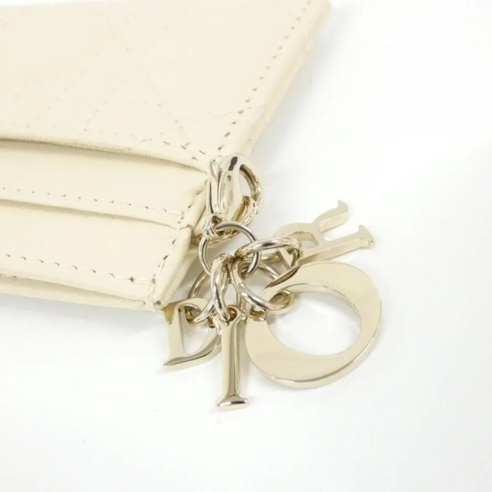 Christian Dior Lady Dior Frisia Card Case